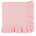 Cobija de puntos rosa